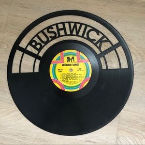 Record with Bushwick, Brooklyn design